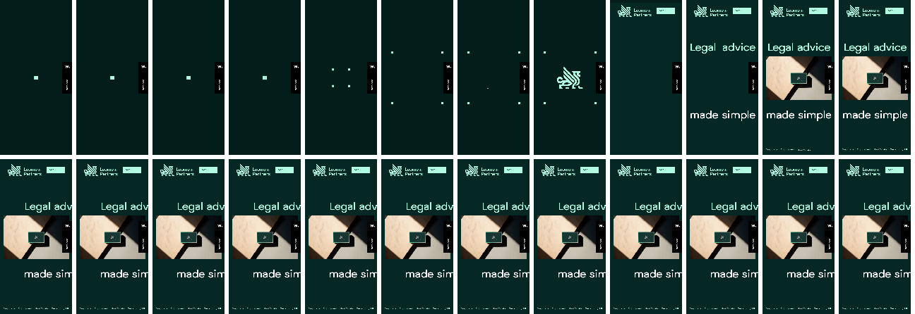 Motion filmstrip