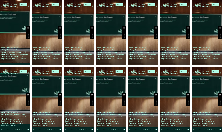 Motion filmstrip