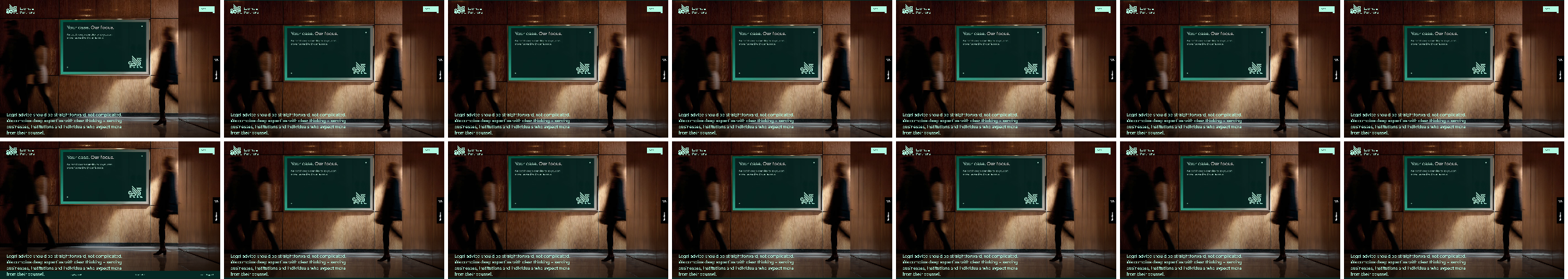 Motion filmstrip