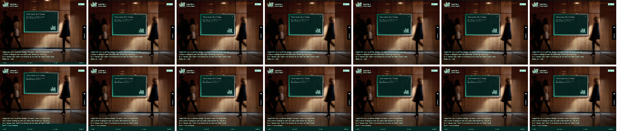 Motion filmstrip